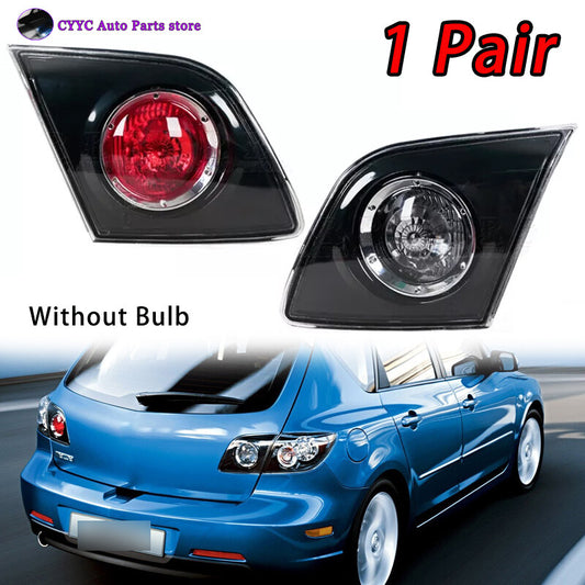 2Pcs for Mazda 3 BK Hatchback 2004-2010 Rear Brake Lamp Inside Tail Light