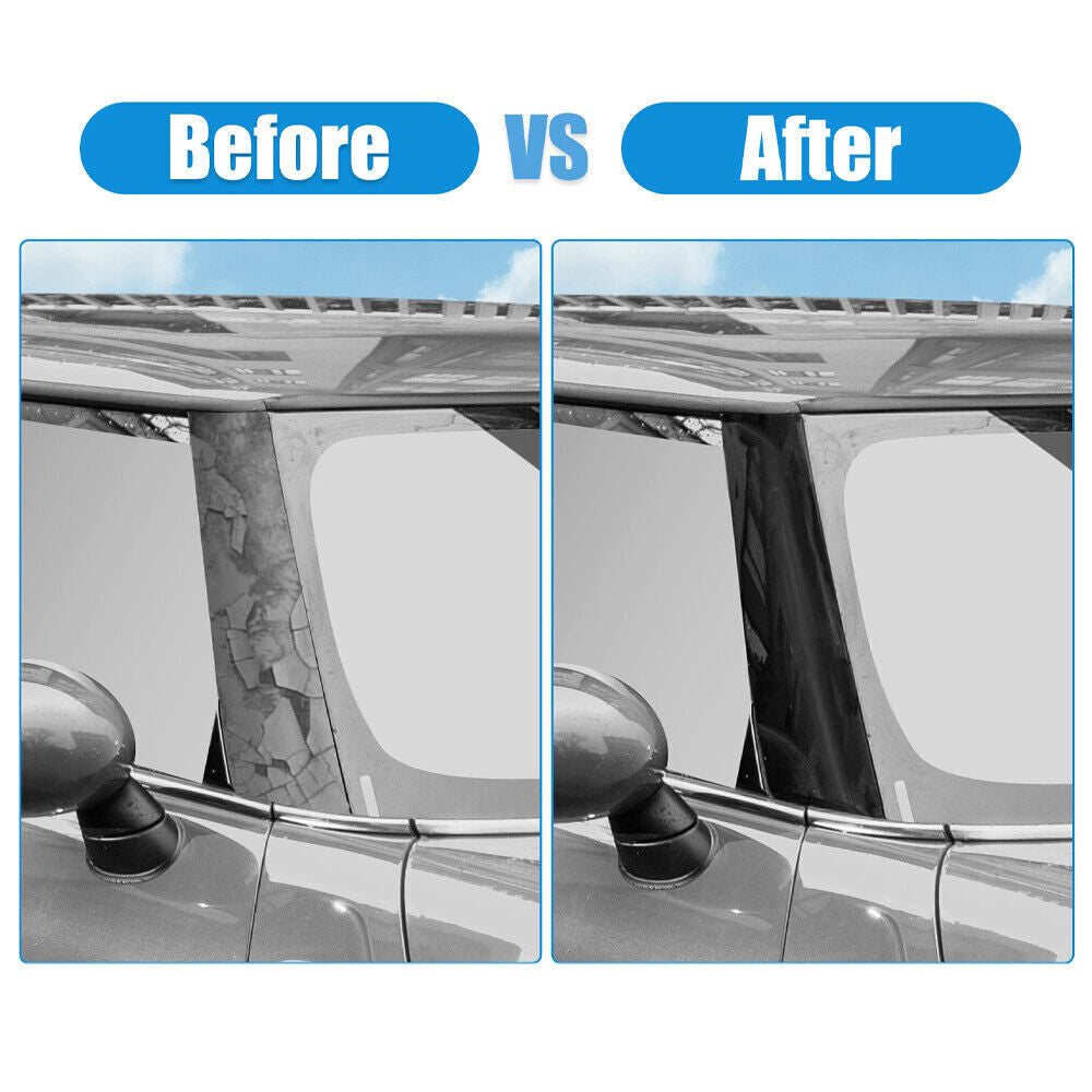 Right +Left Front A Pillar Windshield Post Trims for Mini Cooper R50 R52 R53