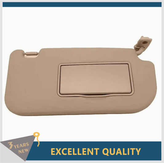 Front Left Driver Side Sun Visor Makeup Mirror For 04-10 for Kia Sportage Auto Beige