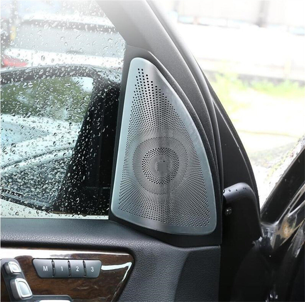 Alloy Front A-pillar Tweeter Speaker Cover for Mercedes-Benz ML GL GLE GLS Class