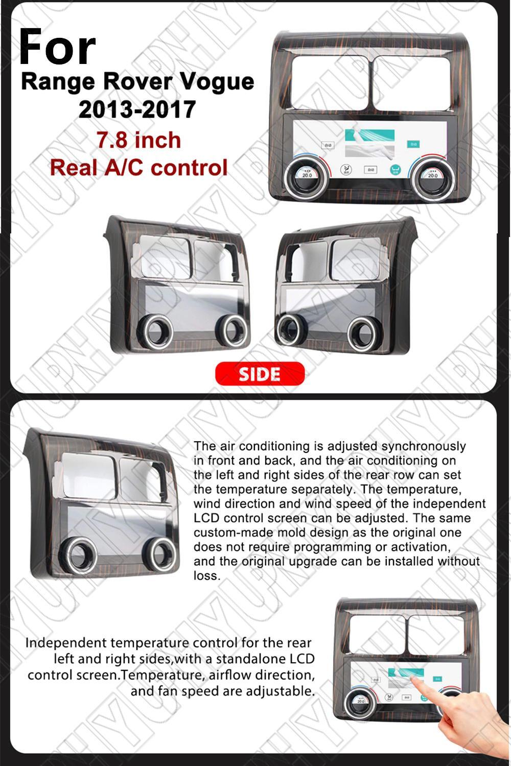 Rear A/C Control Panel LCD Screen for Land Rover for Range Rover Vogue L405 2013?17