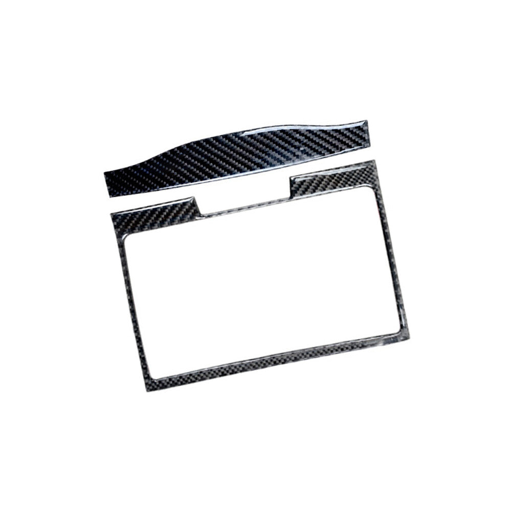Carbon Fiber Radio Player Frame Cover Trim for Honda CRV CR-V 2015-2016 Type A