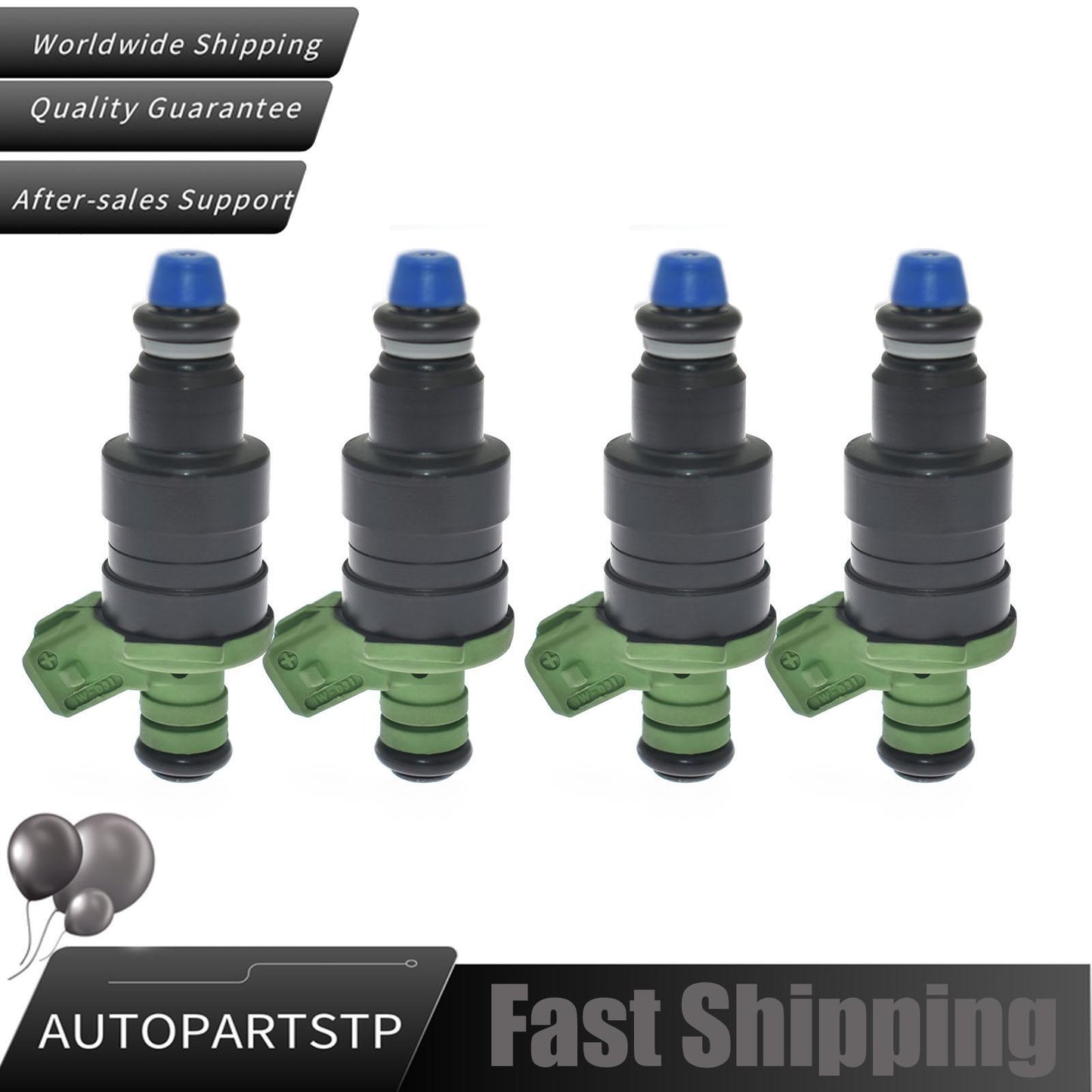 4x Fuel Injectors IW-031 for Lamborghini for Lancia for Maserati for Ducati for Fiat Weber 6.2