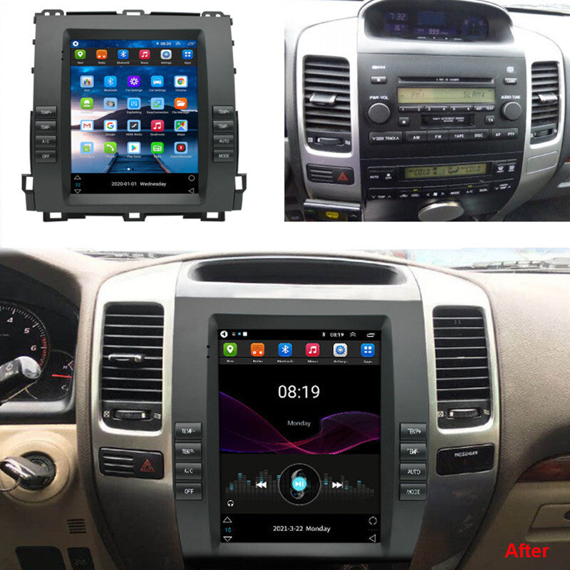Android Car Radio For 02-09 for Land Cruiser Prado GX470 Multimedia Stereo GPS Navi