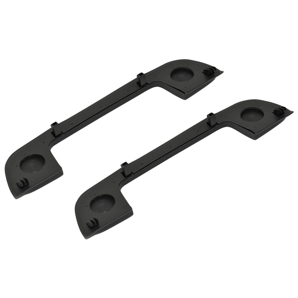 2pcs Rear Door Handle Cover w/ Seal Left or Right Black for BMW E36 E34 E32 Z3