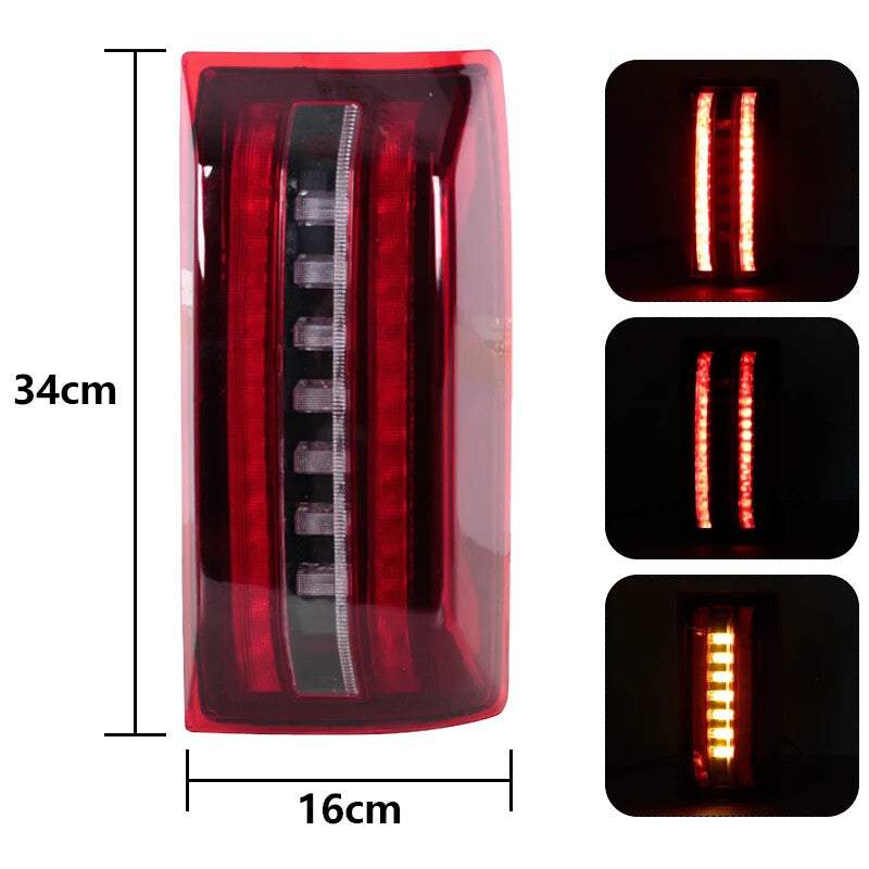 for JAC T9 HUNTER 2021-2023 LED Rear TailLights Parking Lamp Turn Signal Lamp