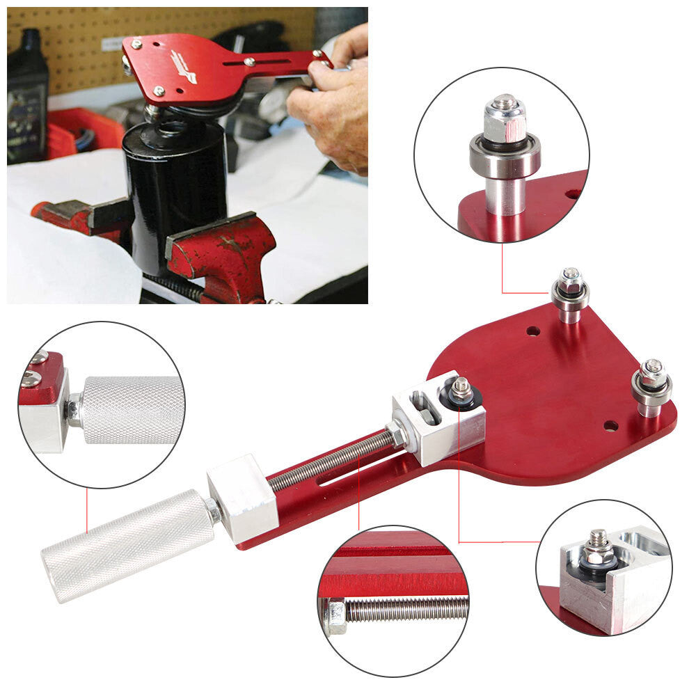 The red filter cutter tool is suitable for filter cutting ranges from 2-3/8 to 5