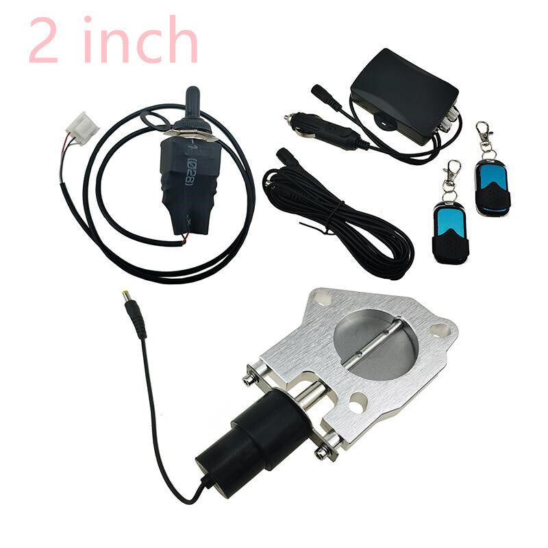 2 Electric Exhaust Butterfly Valve Control Motor with RemoteManual Control