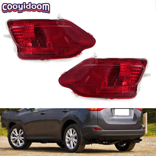 for Toyota RAV4 2013 -2015 1 Pair Accessories Rear Bumper Reflector Signal light
