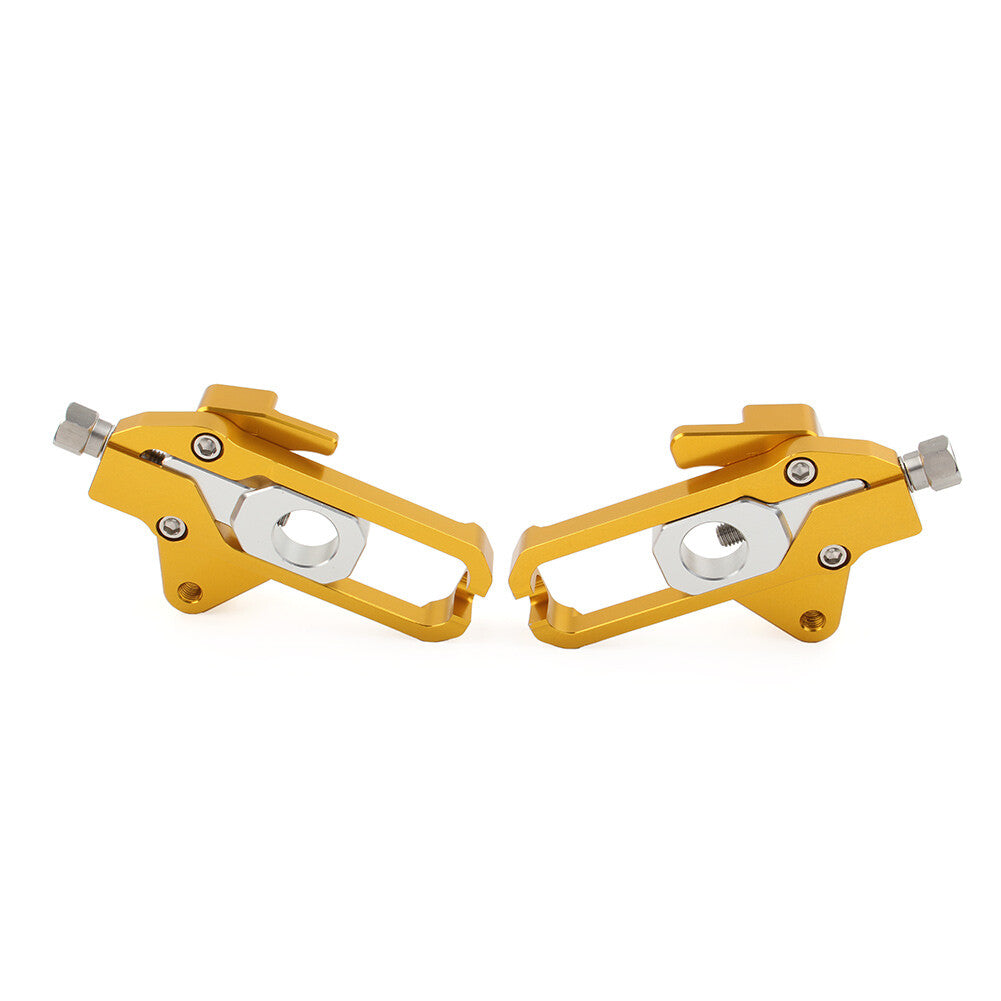 Chain Adjusters Tensioners Catena Spools Gold Fit for Honda CB650R CBR650R 2019-2020