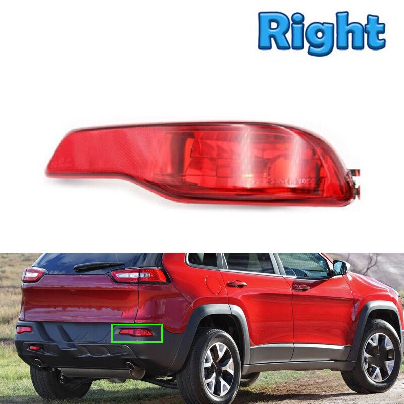 for Jeep Cherokee 2014-2018 Right Rear Bumper Lamp Reflector Lamp Taillamp