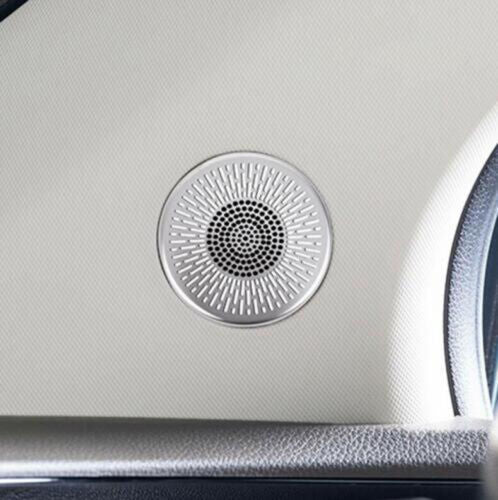 for Kia Carnival 2022-2023 Silver Inner Door A-pillar Speaker Cover Decor Trim2