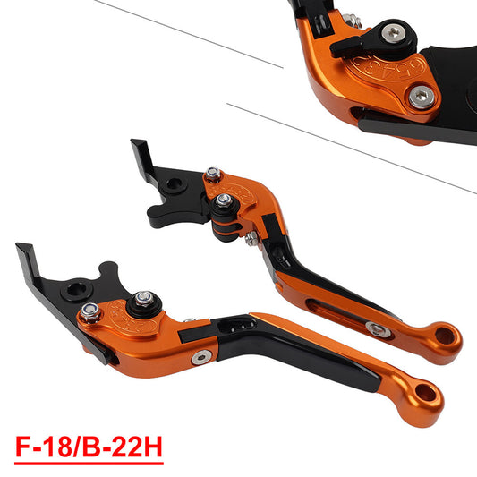 Orange CNC Folding Extendable Brake Clutch Levers for BMW S1000XR 2015-2021