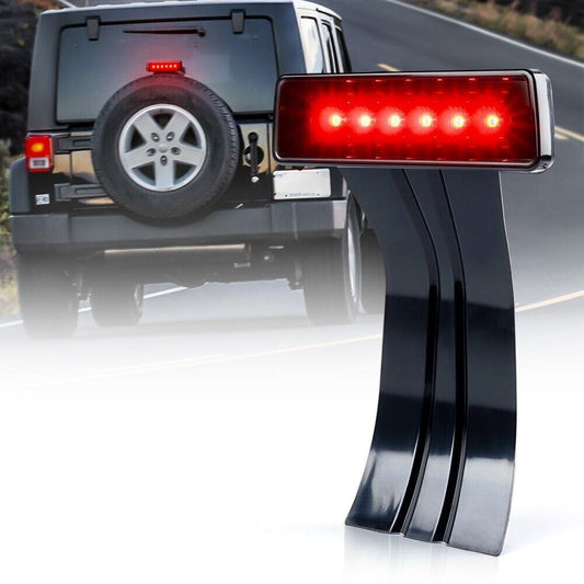 The third spare tire LED brake light, high-mounted stop light, is suitable for Jeep for Wrangler JK 07-18