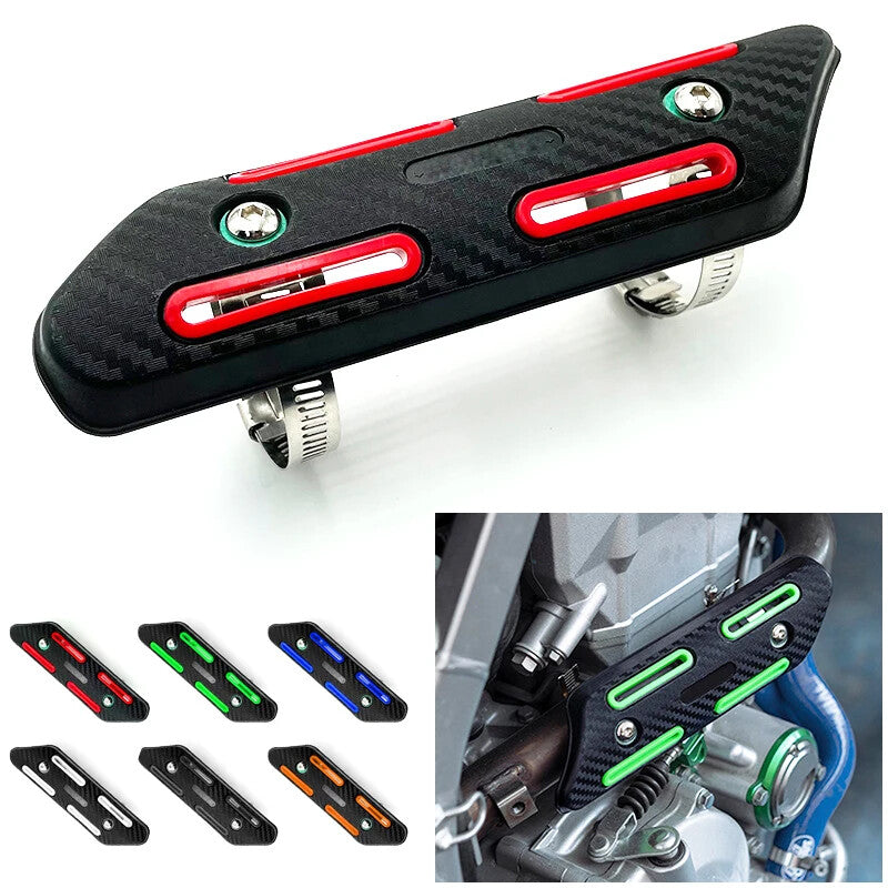 ABS Heat Anti-scalding Guard Exhaust Link Pipe Cover Universal Off Road Vehicle