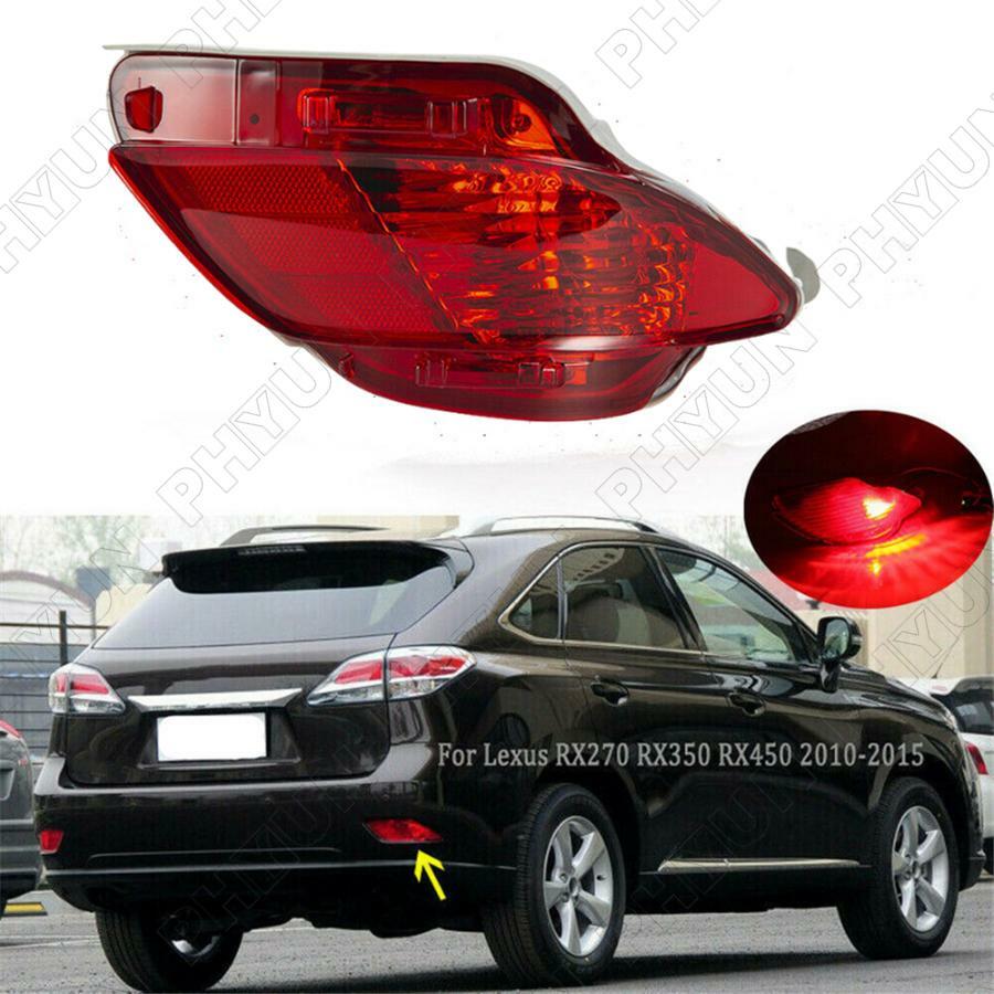 Rear Bumper Fog Light Right Side Marker Lamp for Lexus RX270 RX350 RX450H 10-15