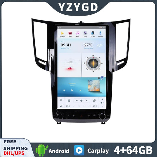 2009-2016 for Infiniti FX FX25 FX35 FX37 QX70 Carplay Car Radio Player Screen