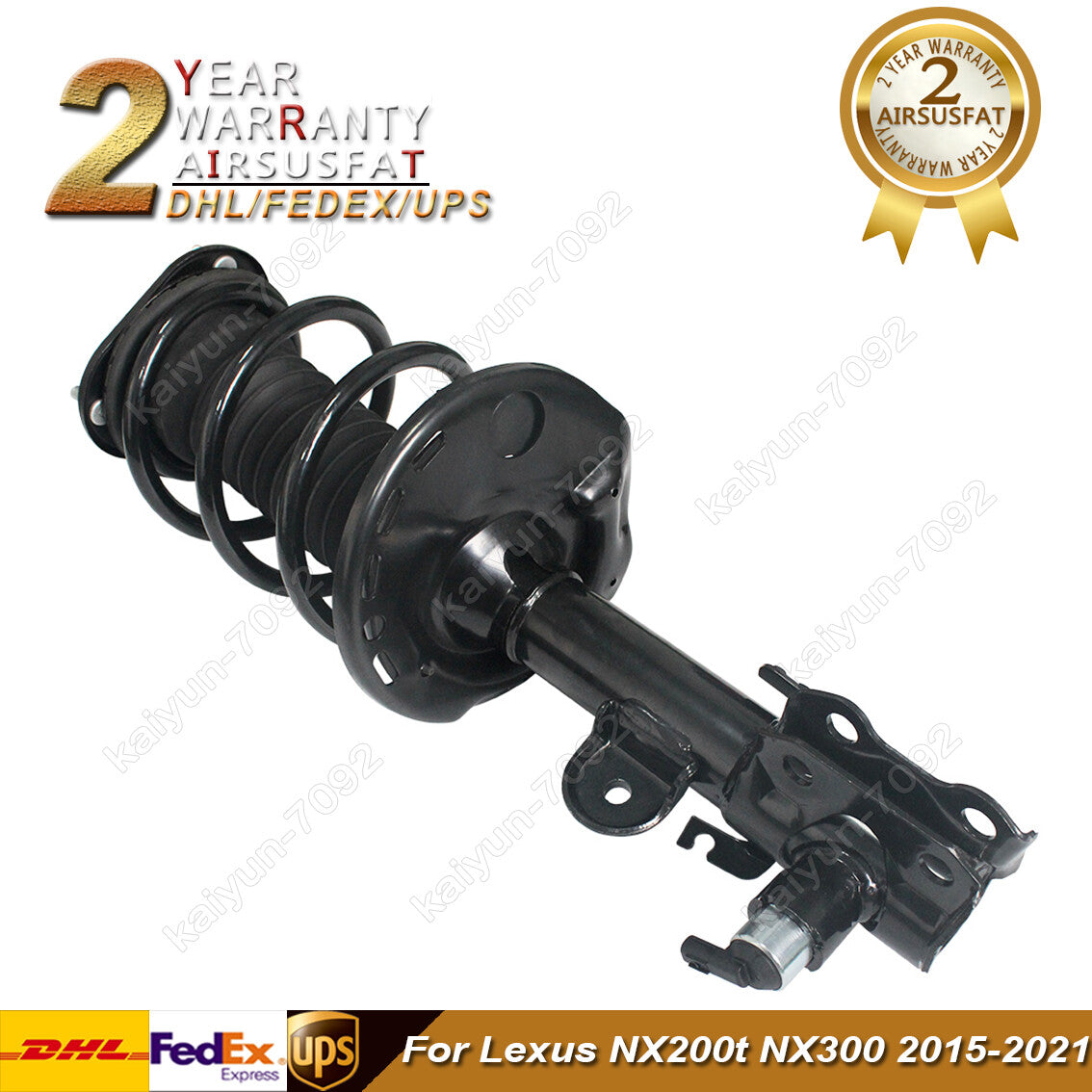 for Lexus NX200t NX300 2015-2021 Front left Shock Absorber w/ Electric Sensor