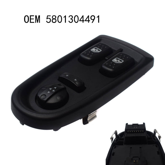for Iveco Daily 2006-2012 5801304491 Electric Power Window Control Switch black