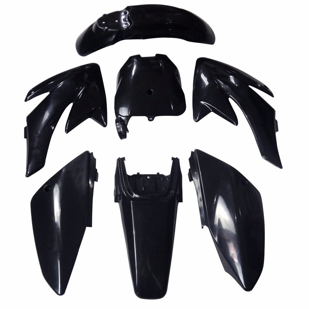 Plastic mudguard kit fuel tank for seat for Honda CRF70 XR70 Dirt Pit bicycles 150/160/200cc