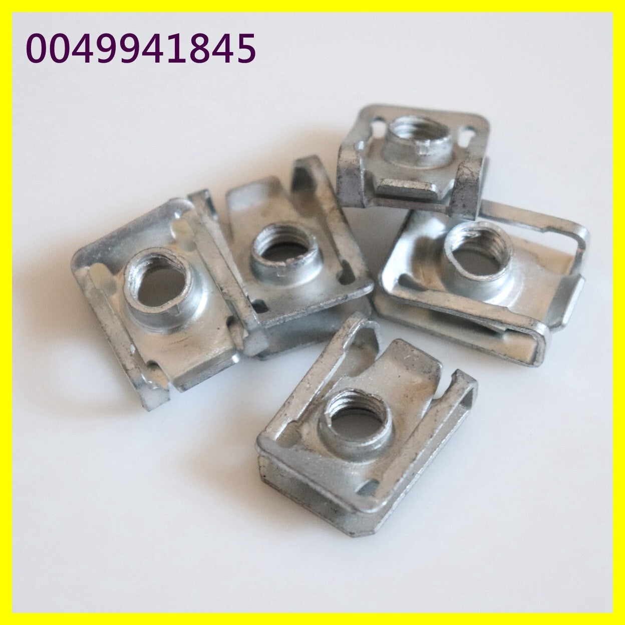 Suitable for Mercedes spring thread nuts 0049941845. 5 new pieces.