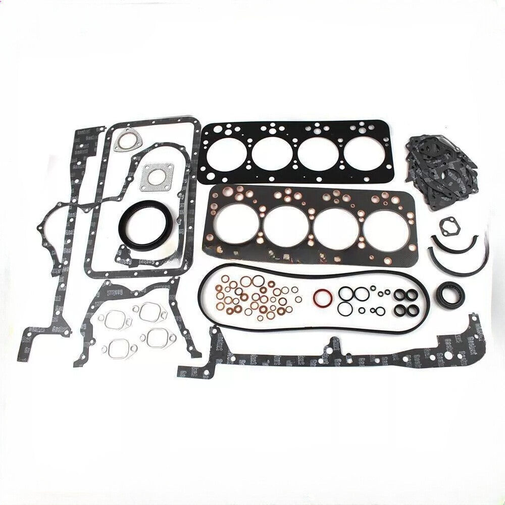 V4300 V4300-3A Engine Overhaul Rebuild Kit for Kubota Engine w/ Gasket Kit