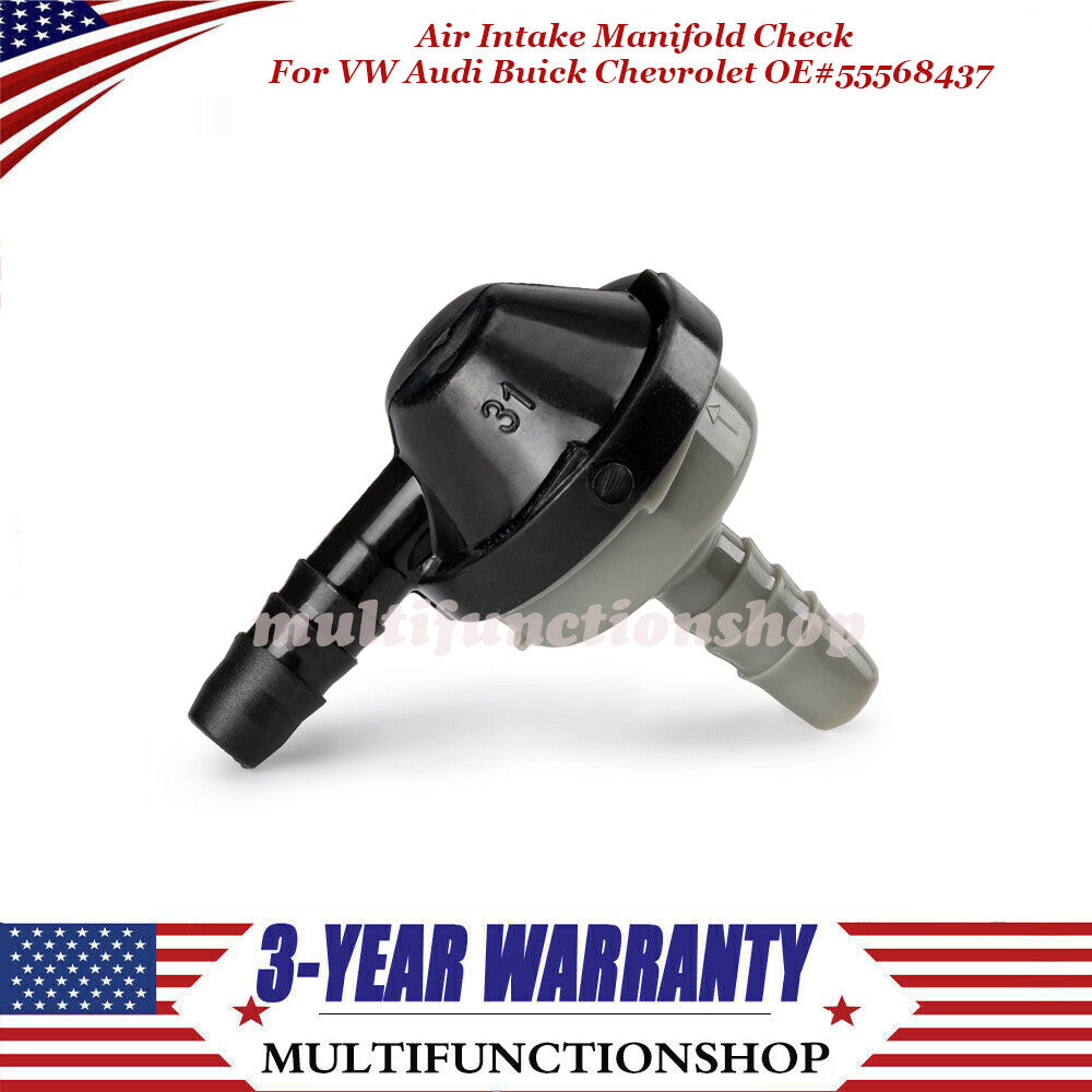 1PC Air Intake Manifold Check for VW for Audi for Buick for Chevrolet for Cruze 55568437