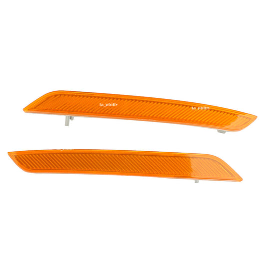 Amber Yellow Front Bumper Side Marker Reflector for BMW E71 E72 X6 2007-2014