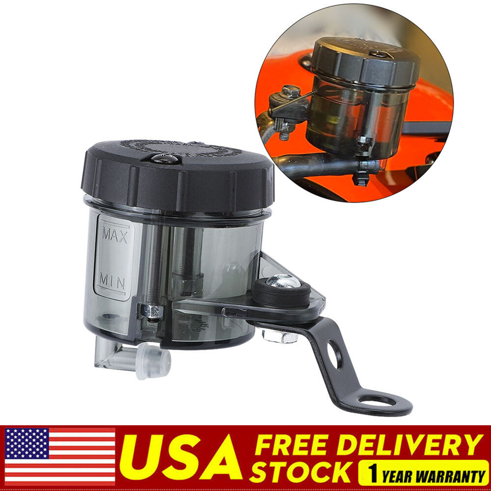 Motorcycle Front Brake Clutch Master Cylinder Fluid Reservoir Fuel Tank Oil Cup