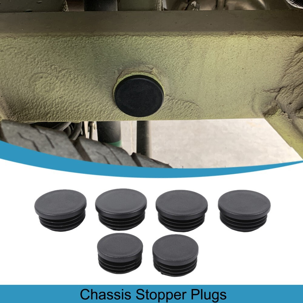 6PCS Chassis Waterproof Stopper Plugs Cover for Suzuki for Jimny 2019-2023 JB64 JB74