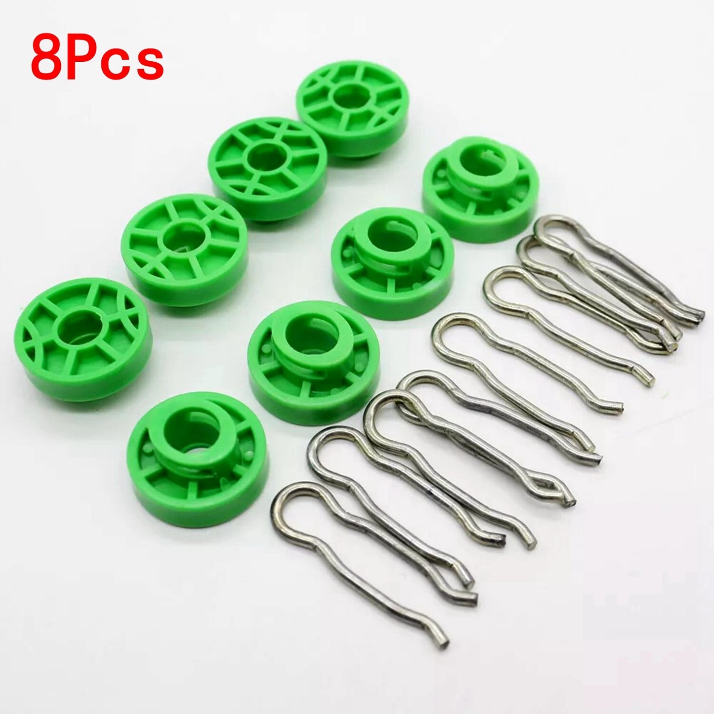 8pcs Front or Rear Power Window Regulator Roller Retainers for Saab  for Volvo
