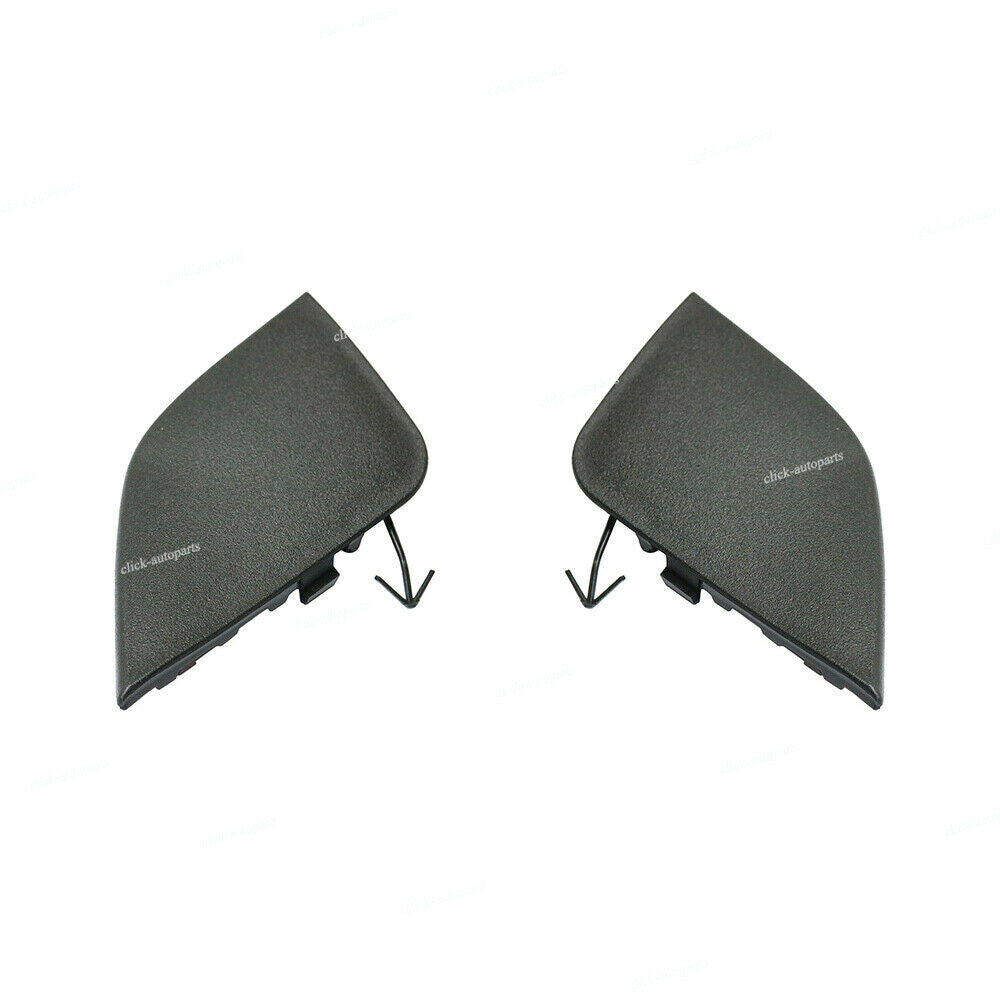 2Pcs Front Right Left Bumper Tow Hook Eye Cover Fit for Toyota RAV4 Unpainted