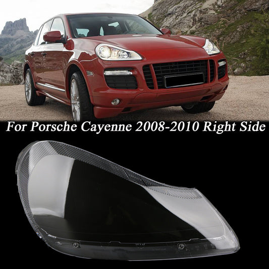 for Porsche for Cayenne 08-10, right headlight lens cover across parent housing