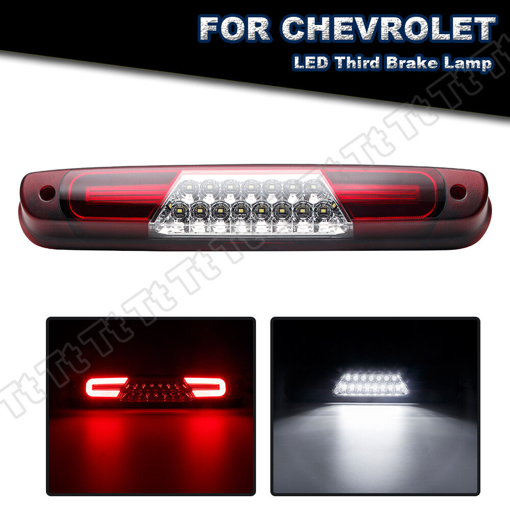 LED 3RD Level 3 Hair Styling 2007-14 Black Country West Silverado for Sierra 1500 2500 3500