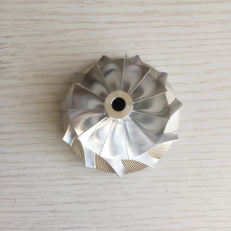 RHF55 48.62/65.00 mm 11+0 Blade Turbine Milling/Burnt Compressor Wheel VIET