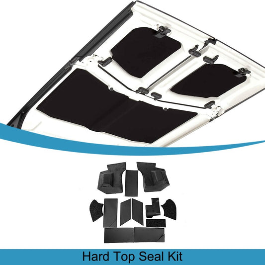 12PCS Hard Top Seal Kit Roof Rain Leak Repair Kit for Jeep for Wrangler JL 2018-2023