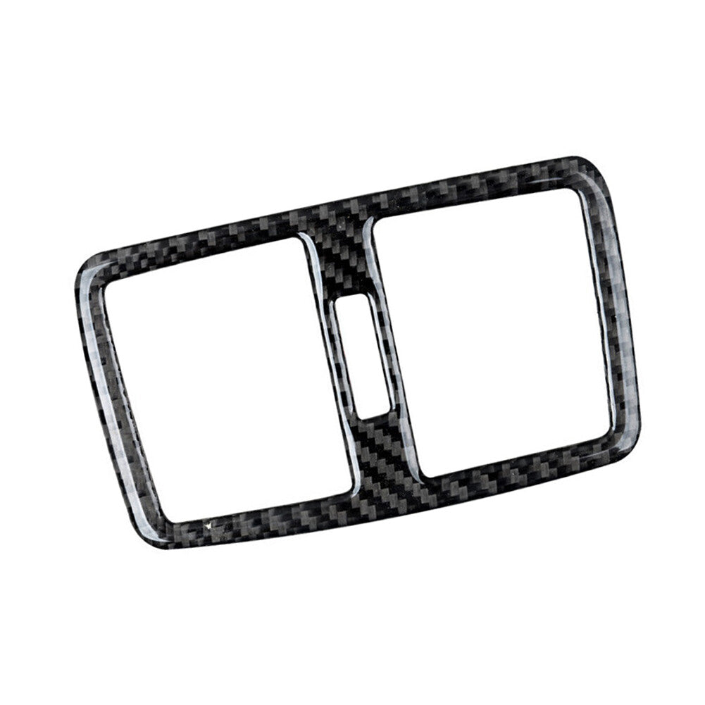 Carbon fiber vent outlet rear trim for BMW X1 F48 2016-2018
