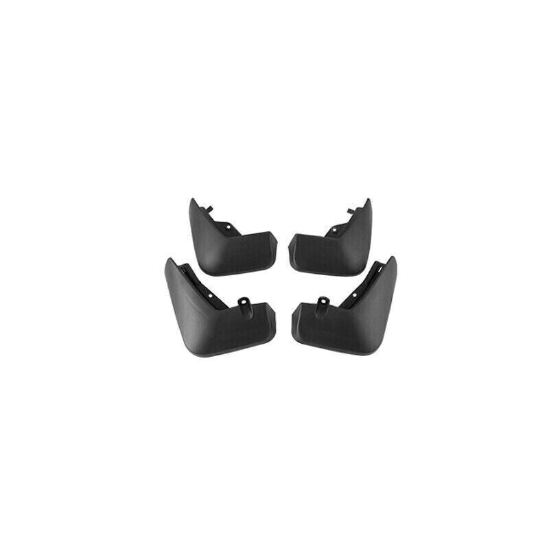 Black ABS Front Rear Mud Flap Splash Guard 4X Fit For Discovery Sport 2020-2025