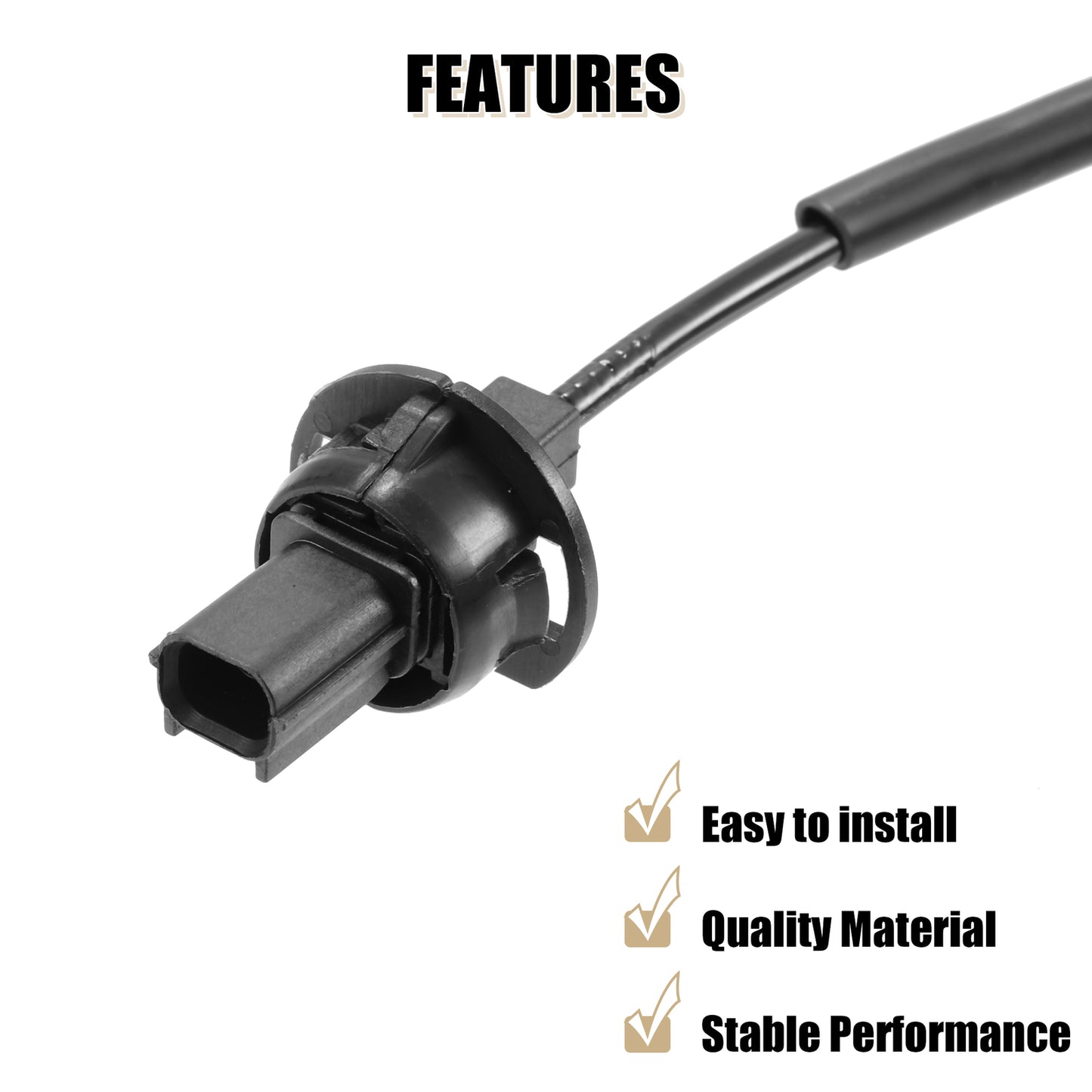 2-pack of wheel speed sensors for HR-V Vezel XRV ABS 2015-2021 1.8L 57455T7A