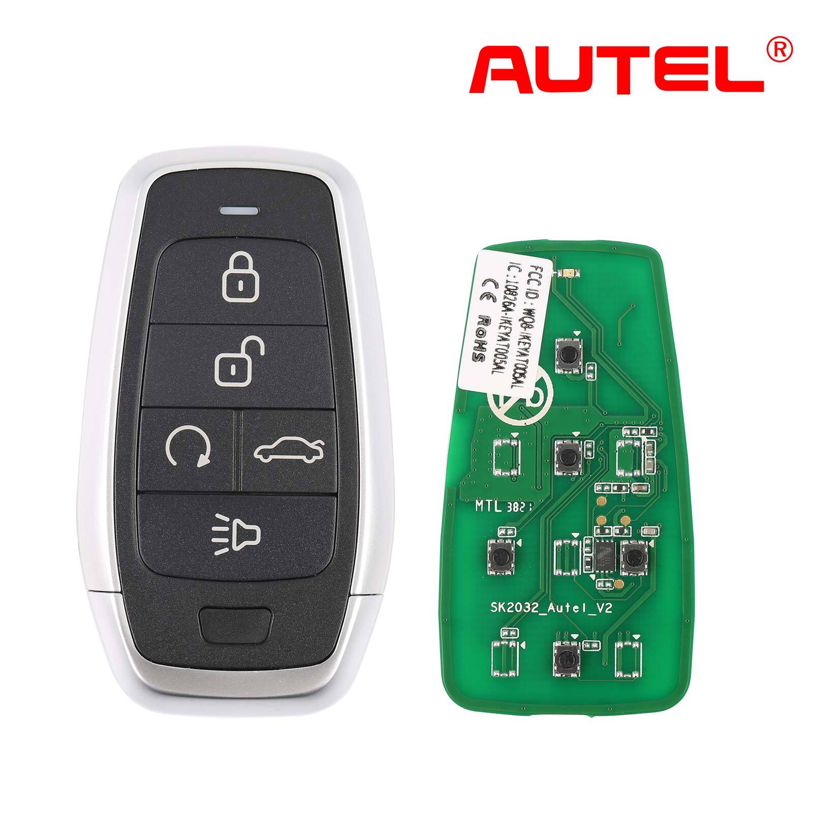New MAXIIM IKEY Standard Style IKEYAT005BL 5 Buttons for Smart Key Remote