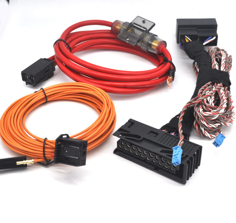 retrofit fibre power cable kit for BMW F10 F01 F15 F30 Harman Kardon Logic 7 BO