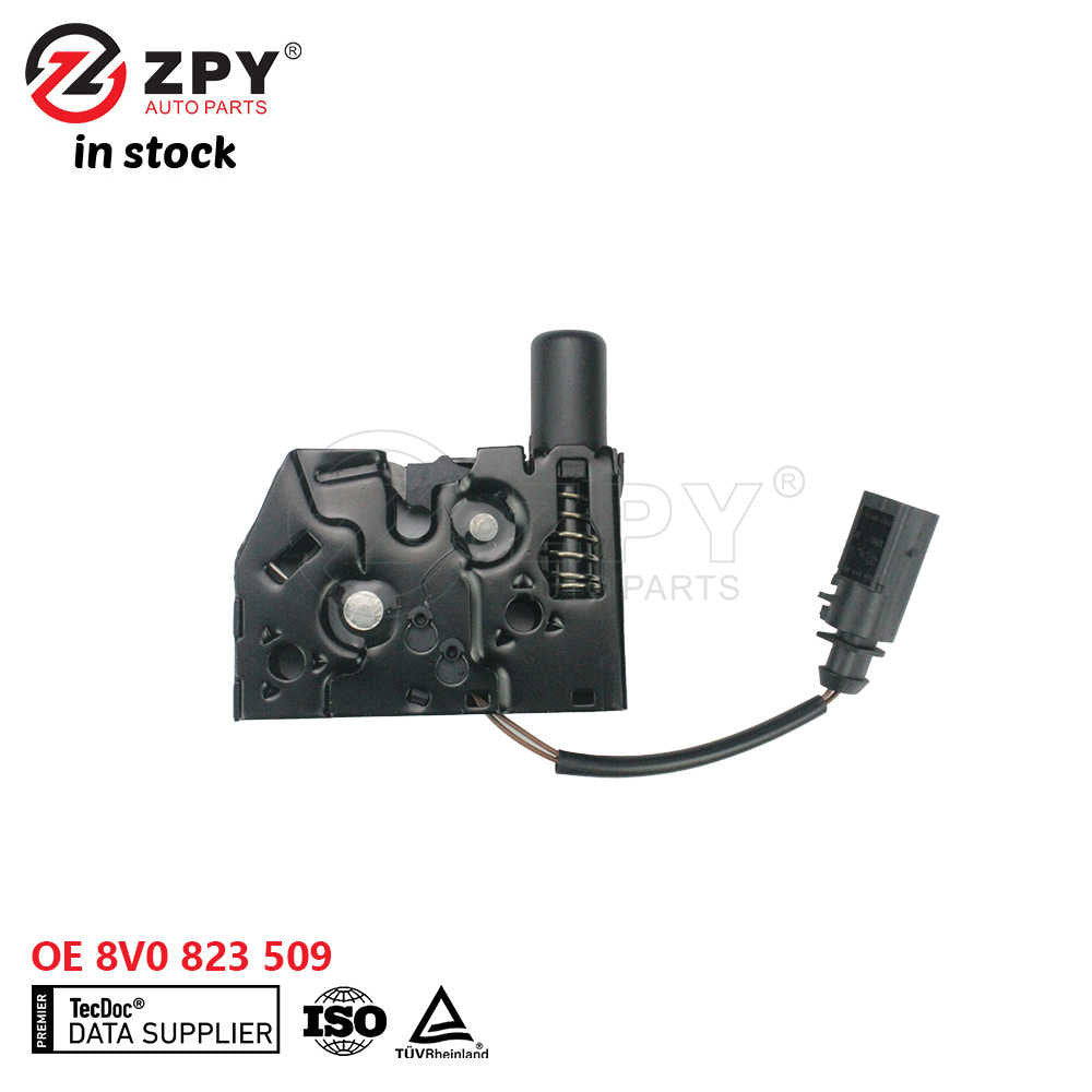 ZPY Fit for Audi A3 2015-2020 New Hood Latch Mechanism With Switch 8V0823509