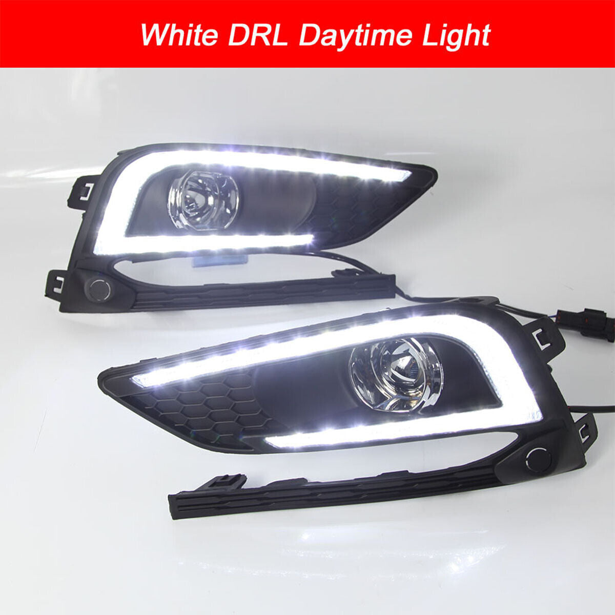 Daytime Running Lights LED DRL Fog Lamp Replacement Bumper for Chevrolet for Cruze