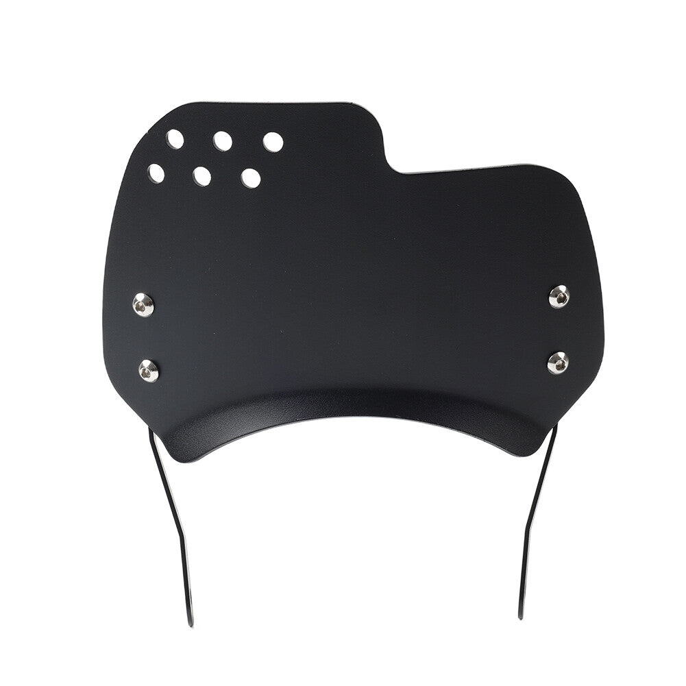 Motorcycle 6-8 Round Headlight Windshield Windscreen Universal W/Bracket