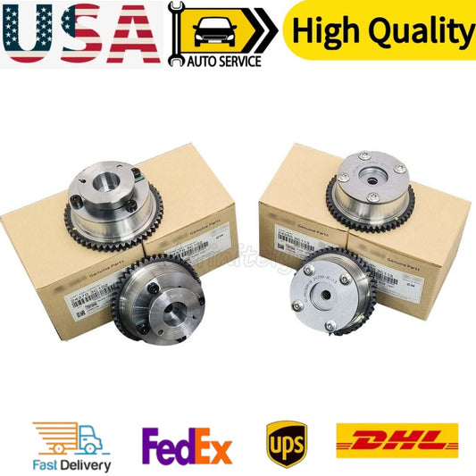 4PCS CVVT Intake Exhaust Camshaft Gear Set for Hyundai for Kia 3.3L 3.8L 2007-2014