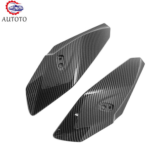 for BMW S1000R Carbon Fiber Side Headlight Nose Turn Signal Fairing 2014-2020