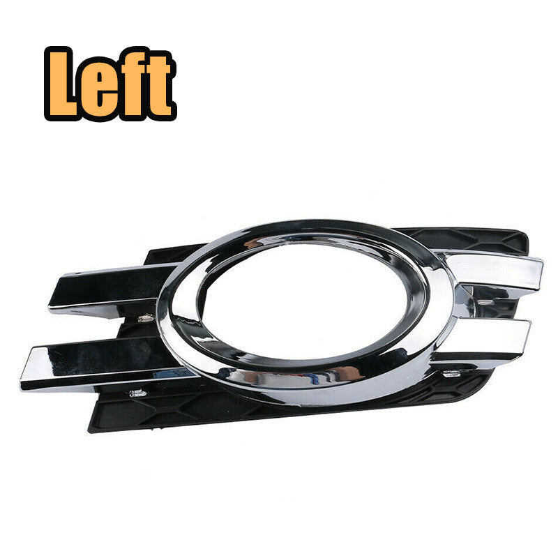 Left Chorme Front Bumper Fog lamp Grille Cover for Mercedes GL450 2007-09