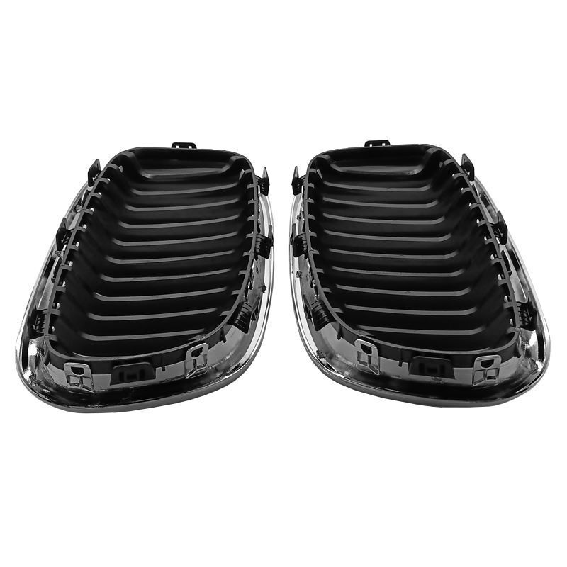 1Pair Front Left+Right Black Bumper Grill Grille for BMW F20 F21 1 Series