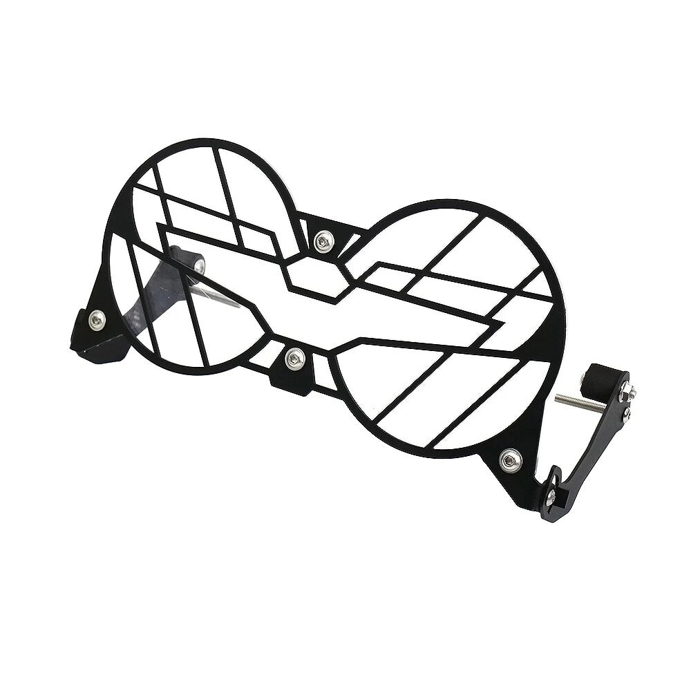 For Moto Guzzi V85 TTFolding Headlight Guard Protector Grill Double Protection