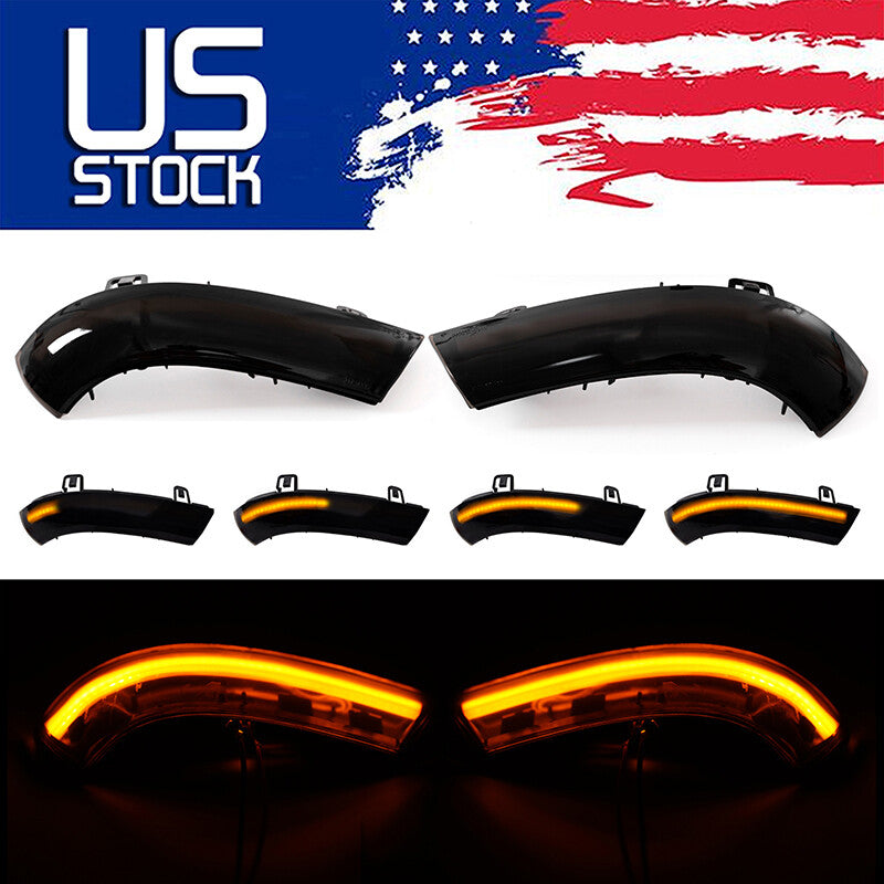 Dynamic Sequential LED Turn Signal Mirrors for Volkswagen for Golf 5, MK5, for Passat B6 (B-)